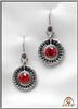 Sparkle Ohrenschmuck Zirkonia Rot